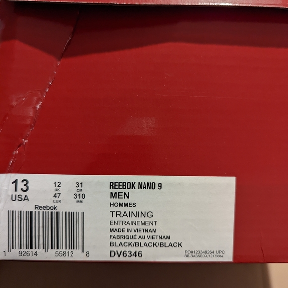 Reebok nano 9 - Picture 2 of 9